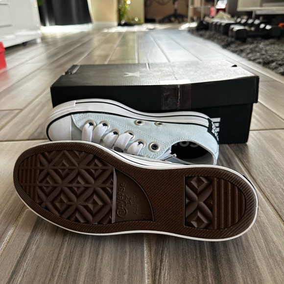 Women's Converse Chuck Taylor All Star Lift Platform Casual Shoes - winter slay - Picture 11 of 11